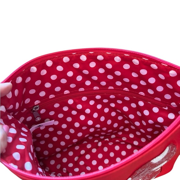 Disney Minnie Mouse Wristlet & Cosmetic Pouch β Authentic β NEW! π - Picture 5 of 7